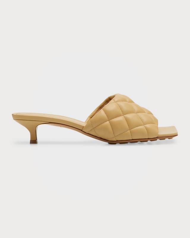 Padded Leather Sandals